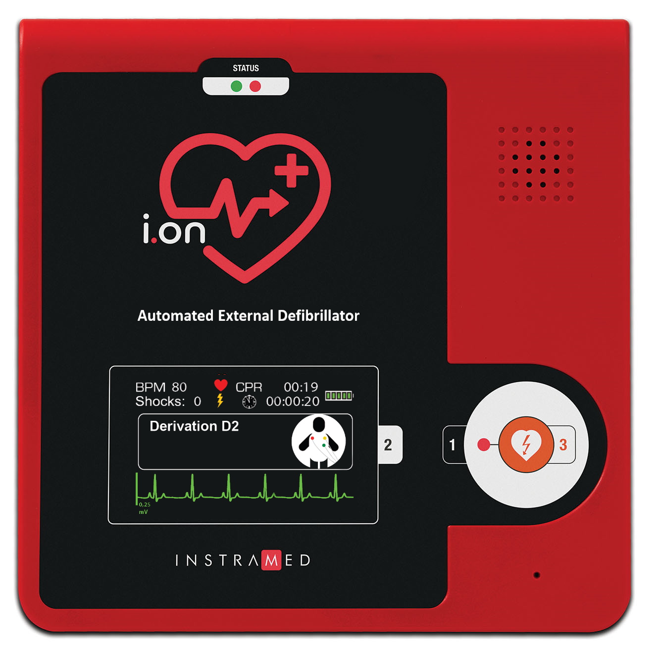 AED DEFIBRILÁTOR I.ON LCD
