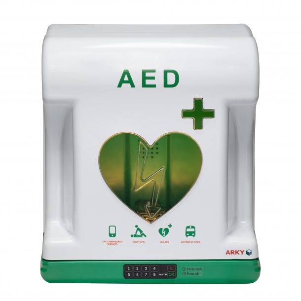 Skrinka pre AED Core Plus