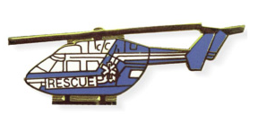 Odznak so symbolom vrtuľníka