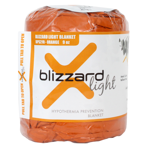 Blizzard Light Blanket – Orange