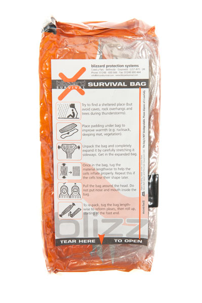 Blizzard Survival Sleeping Bag – Orange