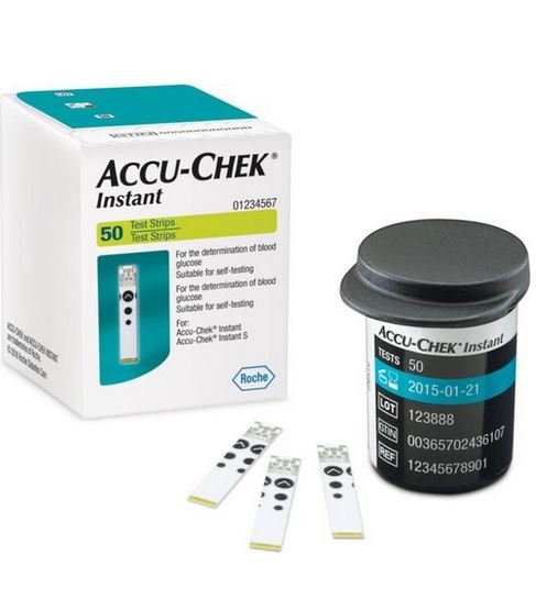 Accu-Chek Instant test.prúžky, bal. 50ks